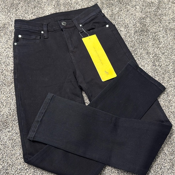 Lolë Black Skinny Ankle Jeans, 25/27.5” - Picture 1 of 7